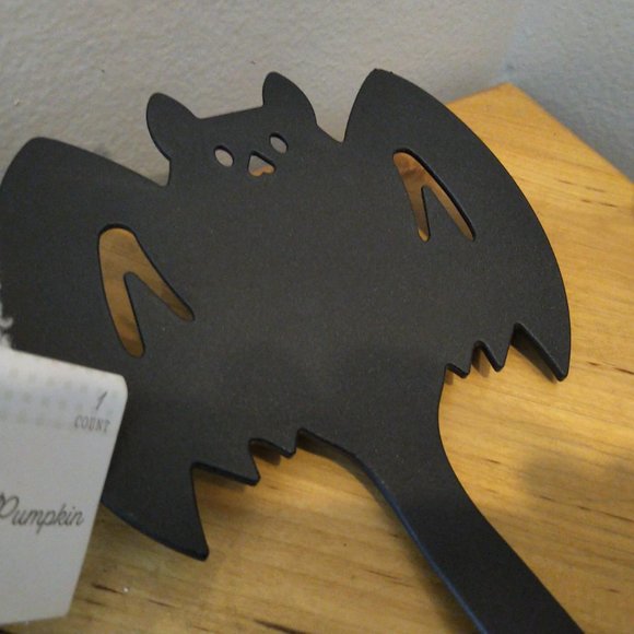 TWO Halloween spatulas You've been BOO'd mini sherpa pumpkin food d/w safe NWT - Picture 3 of 7